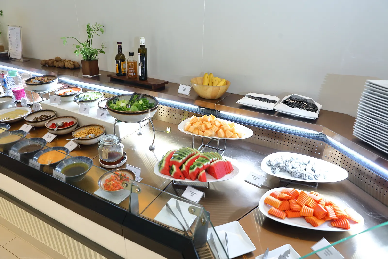 Fresh salad bar