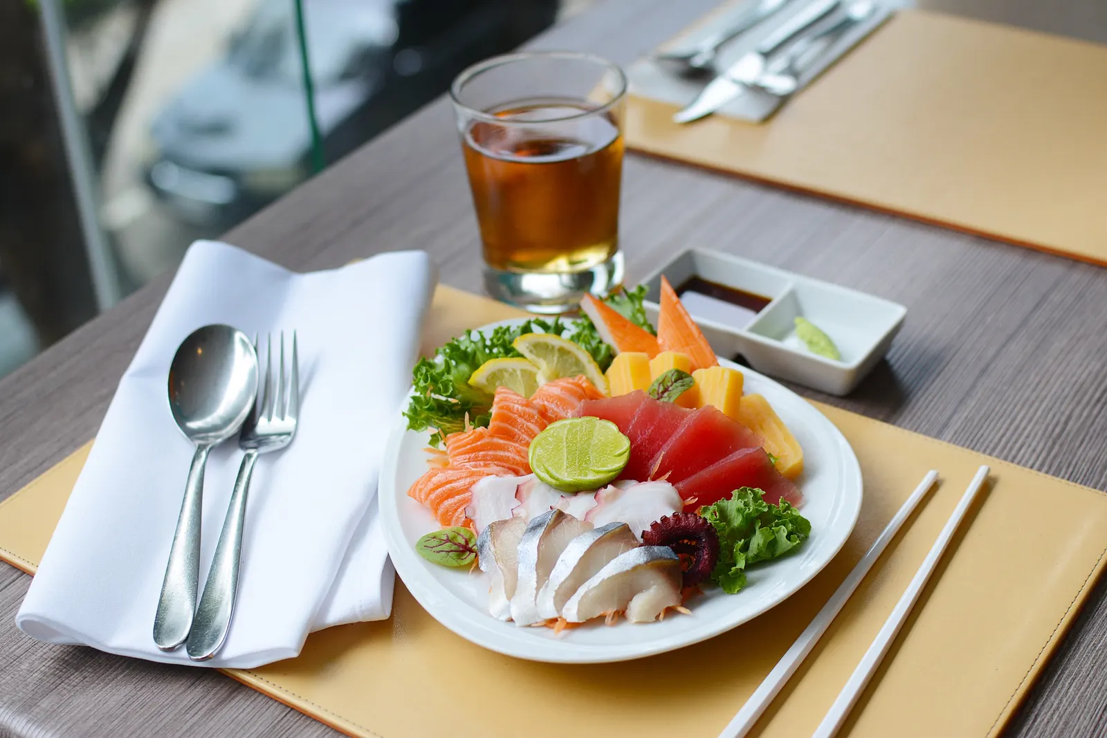 Sashimi สดทุกจาน
